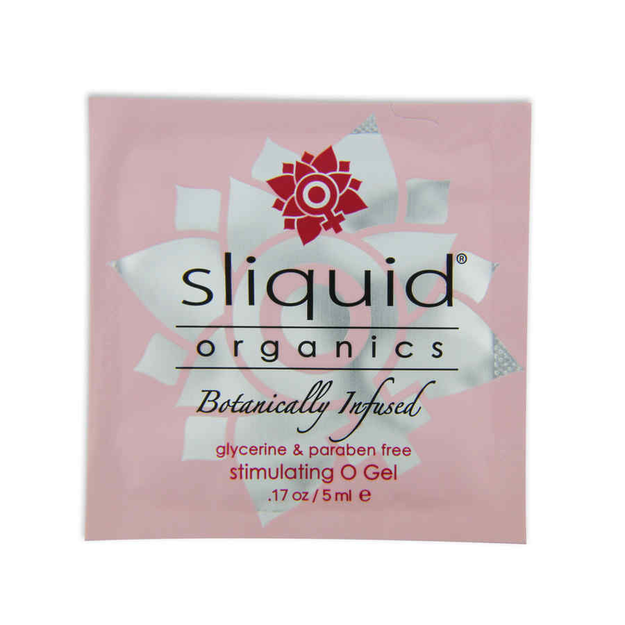 Náhled produktu Organický stimulující gel pro klitoris Sliquid Organics O Gel, 5 ml ve folii