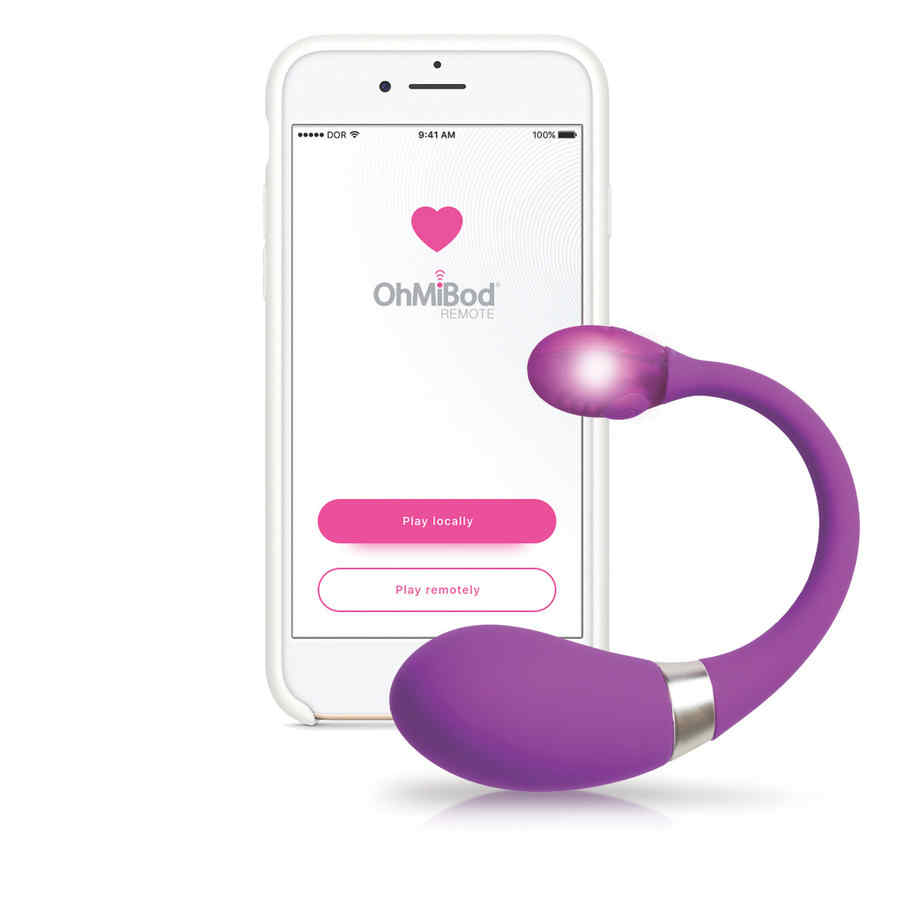 Hlavní náhled produktu Kiiroo - OhMiBod Esca vibrační vajíčko s aplikací pro mobil, fialová