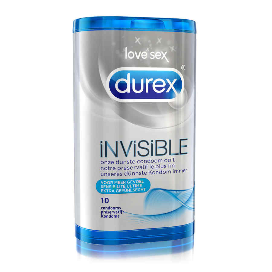 Náhled produktu Ultra tenké kondomy Durex Invisible, 10 ks