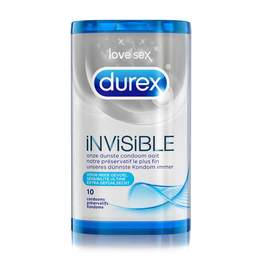 Náhled produktu Durex - Invisible - ultra tenké kondomy 10 ks