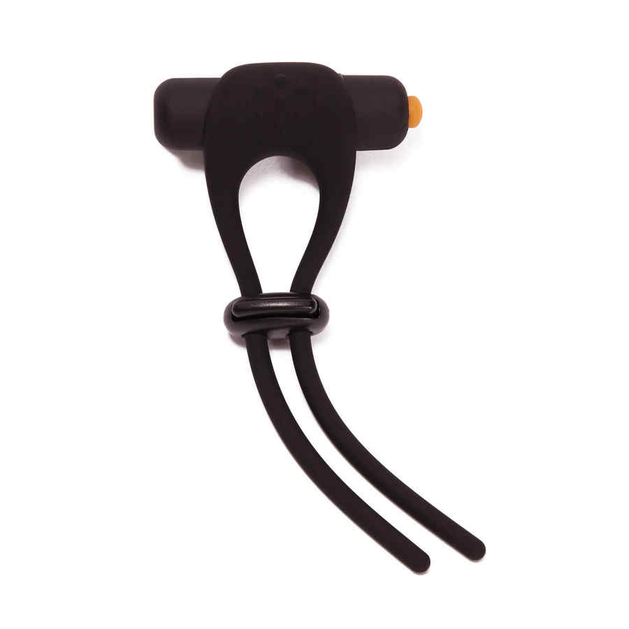 Náhled produktu Pornhub - Vibrating Tighten Up Ring  - nastavitelný škrtící kroužek s vibracemi, černá