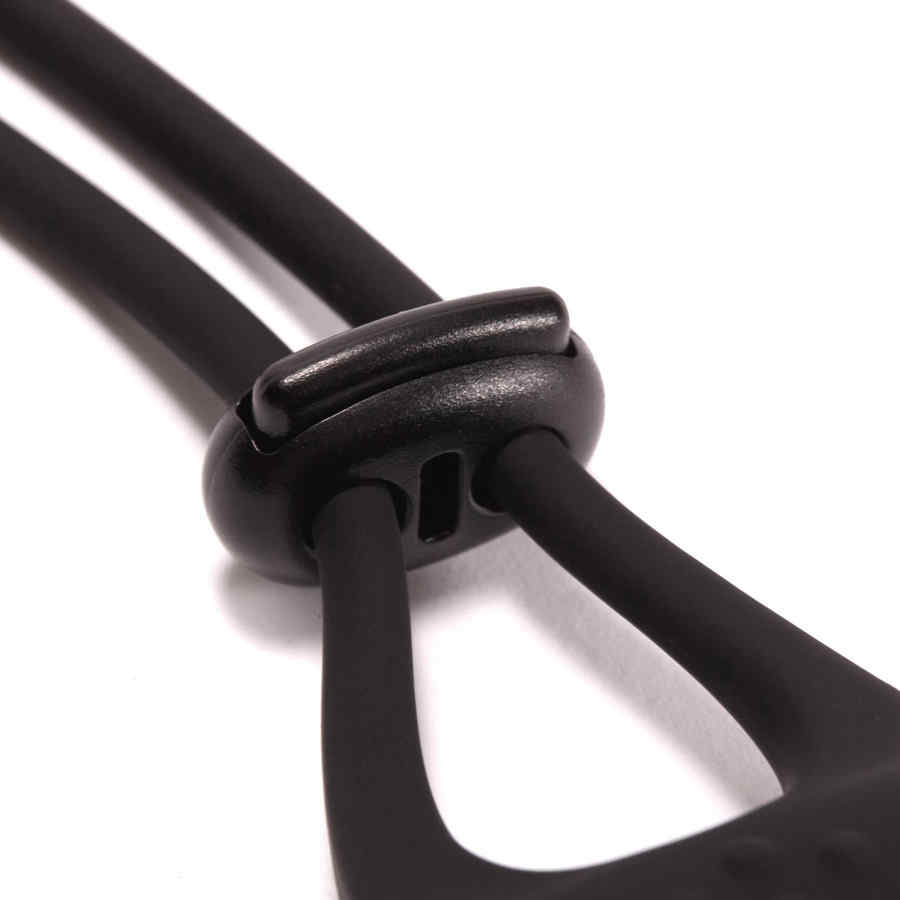 Náhled produktu Nastavitelný škrtící kroužek s vibracemi Pornhub Vibrating Tighten Up Ring, černá