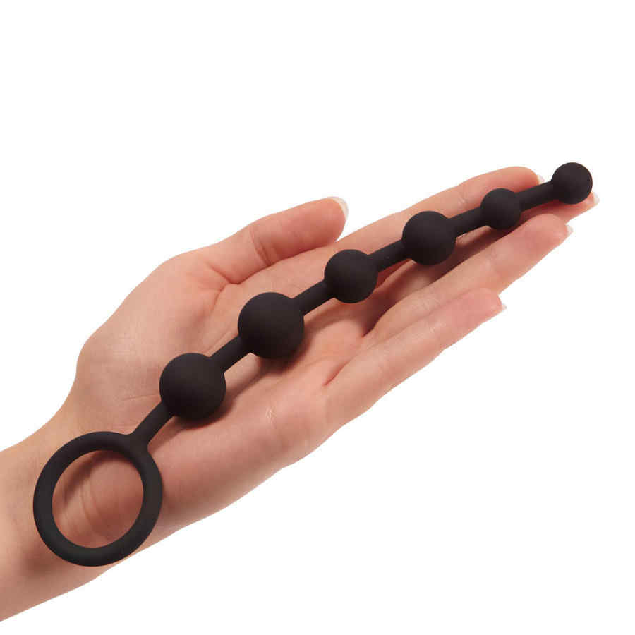 Náhled produktu Anální korále Pornhub Beat it, černá