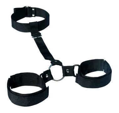 Náhled produktu Pouta s obojkem Sex&Mischief Shadow Neck and Wrist Restraint