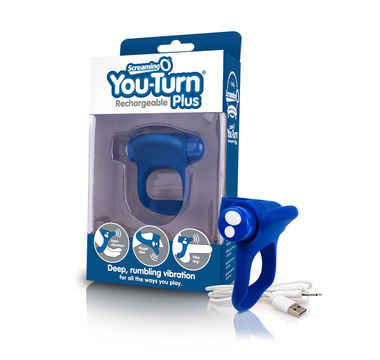 Náhled produktu The Screaming O - Charged You Turn Plus - vibrační kroužek s širokým využitím