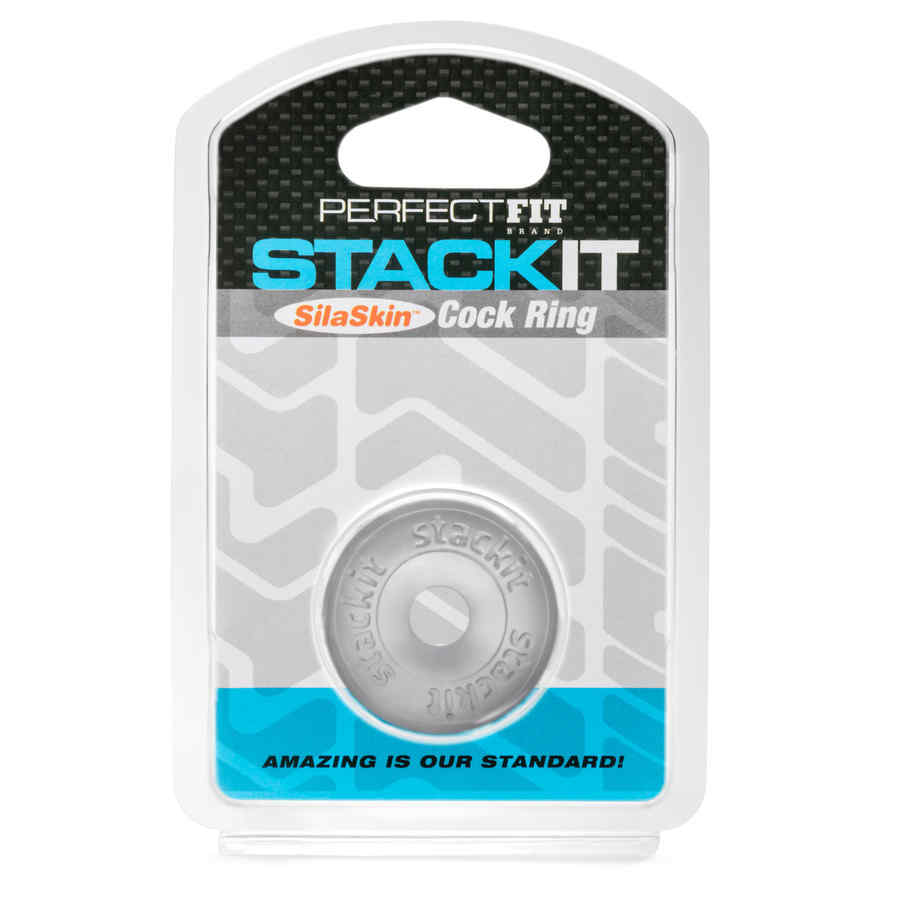 Náhled produktu Erekční kroužek Perfect Fit Stackit, čirá