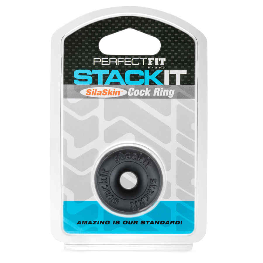 Náhled produktu Erekční kroužek Perfect Fit Stackit, černá