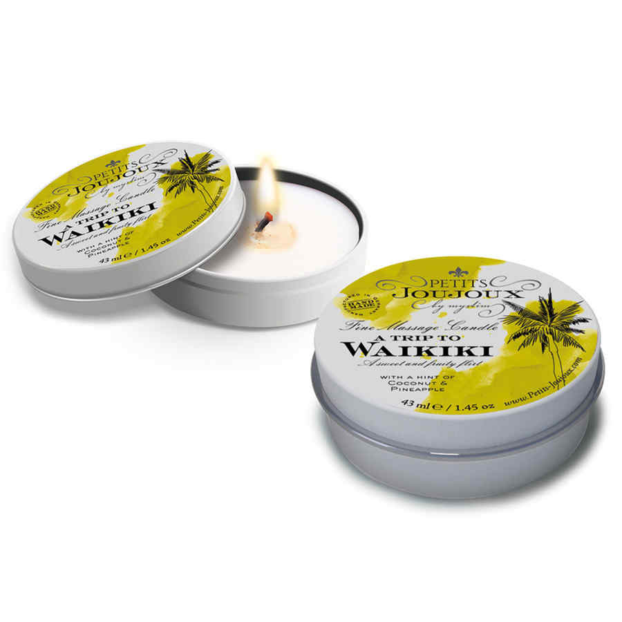 Náhled produktu Masážní svíčka Petits Joujoux Waikiki, 33 g