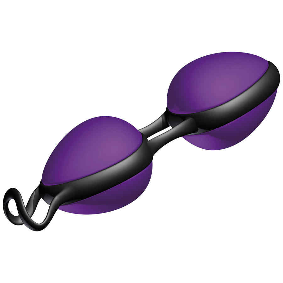 Náhled produktu Venušiny kuličky Joydivision Joyballs Secret Duo, fialová s černou