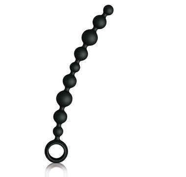Náhled produktu Dlouhé anální korále Joydivision Joyballs Anal Wave Long, černá