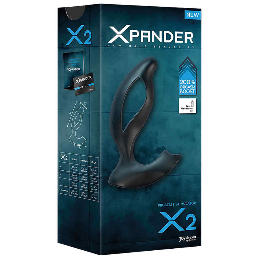 Náhled produktu Rozevírající anální kolík Joydivision XPANDER X2, vel. M