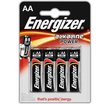 Náhled produktu Baterie ENERGIZER AA/LR6 Power, 4 ks