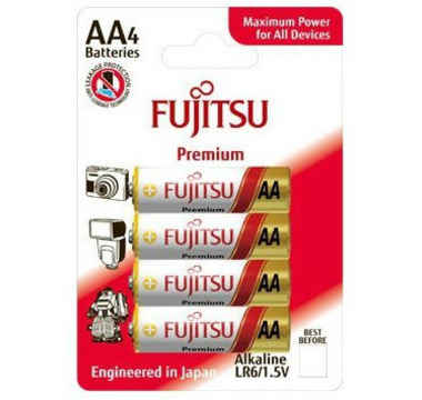 Náhled produktu Baterie AA/LR6 FUJITSU Premium Power, 4 ks