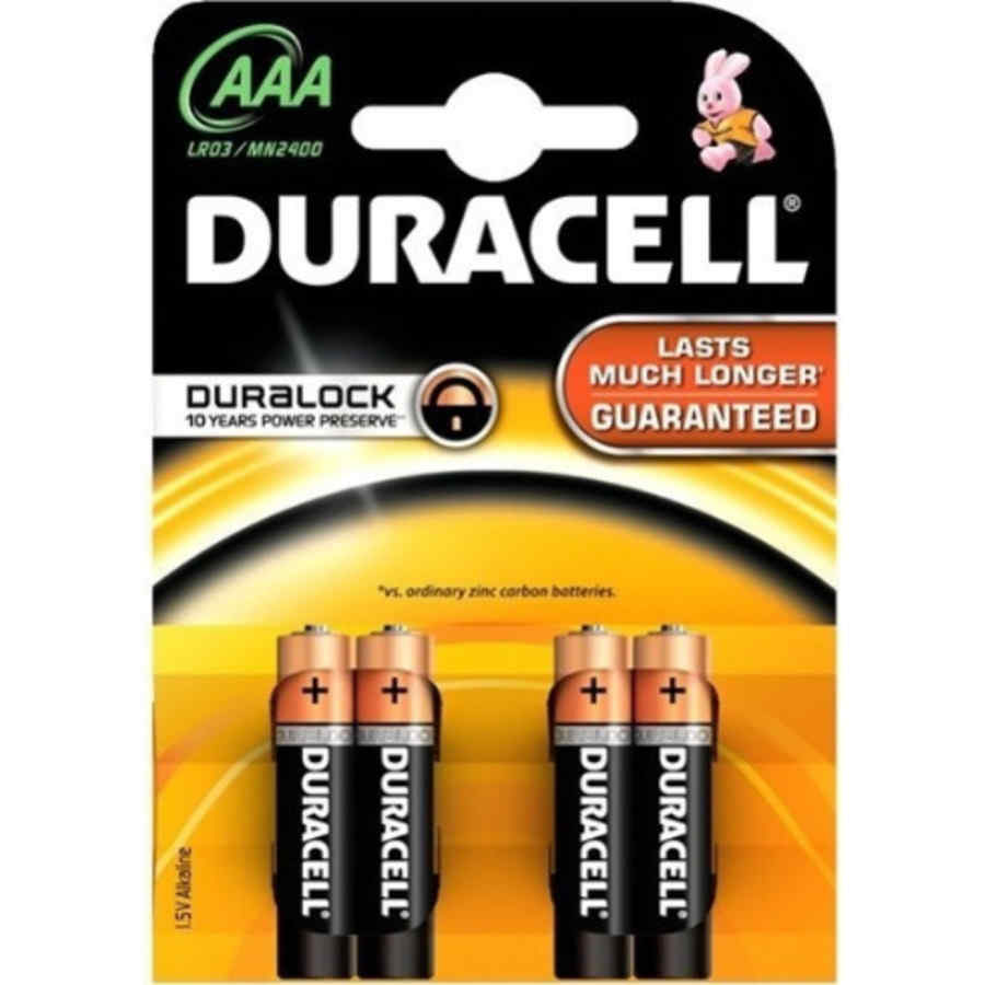 Hlavní náhled produktu Baterie AAA/LR03 DURACELL BASIC, 4 ks
