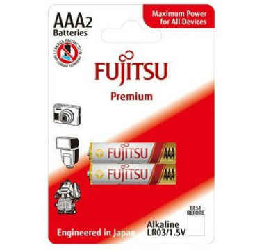 Náhled produktu Baterie FUJITSU AAA/LR03 Premium Power, 2 ks