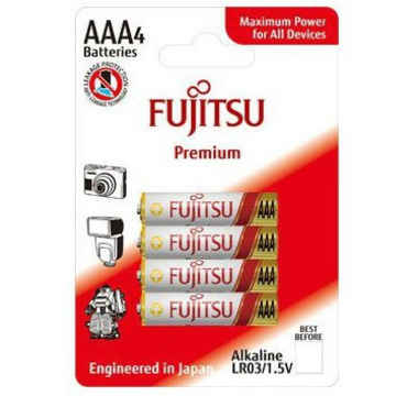 Náhled produktu Baterie AAA/LR03 FUJITSU Premium Power, 4 ks