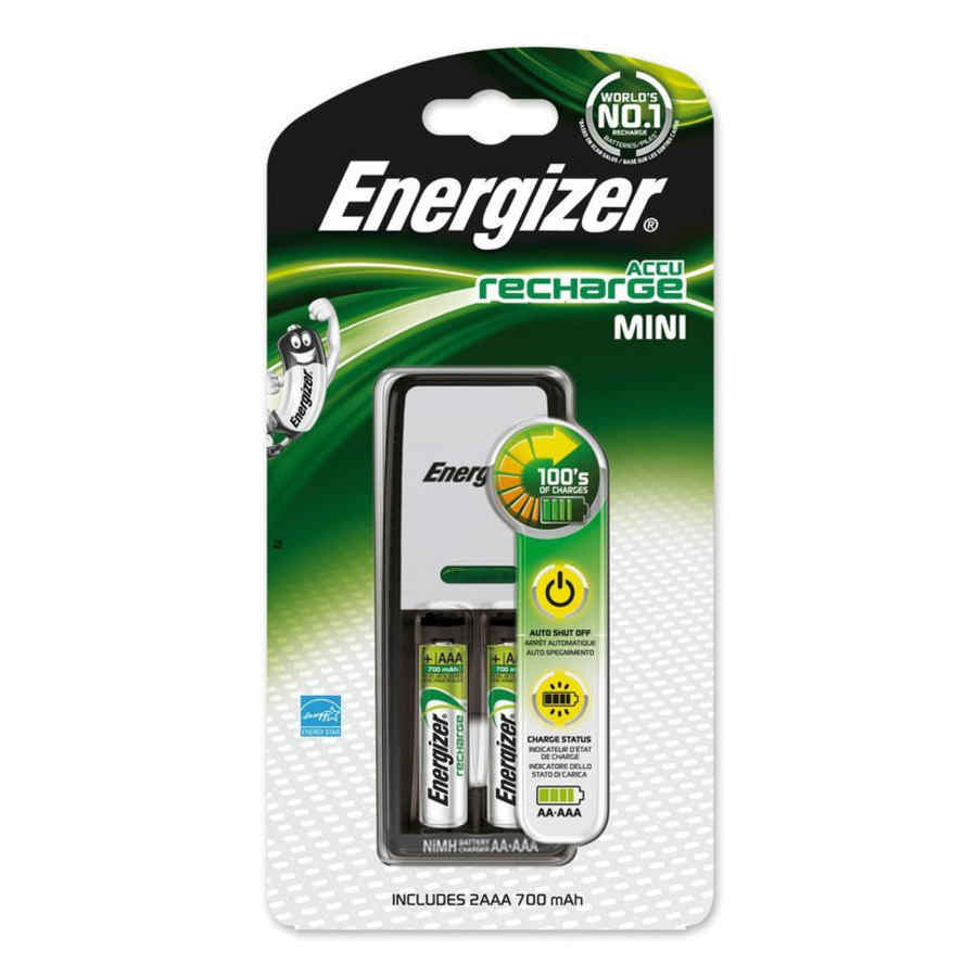 Náhled produktu Nabíječka + 2x AAA 700mAh Energizer Charger Mini, AAA