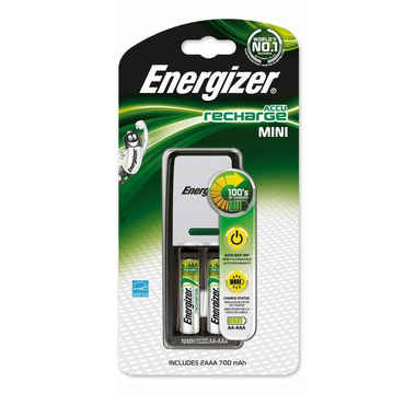 Náhled produktu Nabíječka + 2x AAA 700mAh Energizer Charger Mini, AAA