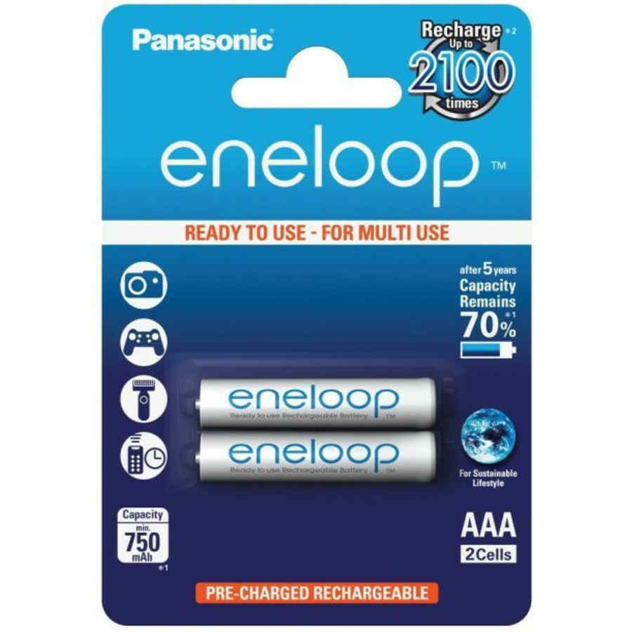 Náhled produktu Baterie Panasonic ENELOOP AAA 800mAh, 2 ks