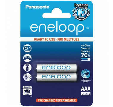 Náhled produktu Baterie Panasonic ENELOOP AAA 800mAh, 2 ks