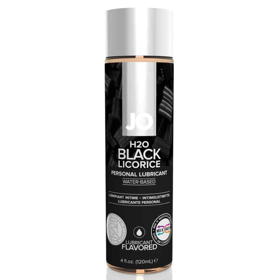 Hlavní náhled produktu System JO - H2O Lubricant Black Licorice 120 ml - lubrikant na vodní bázi s příchutí lékořice
