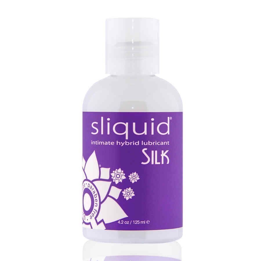 Náhled produktu Hybridní lubrikační gel Sliquid Naturals Silk, 125 ml