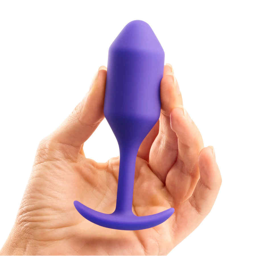 Náhled produktu B-Vibe - Snug Plug 2 - anální kolík, fialová