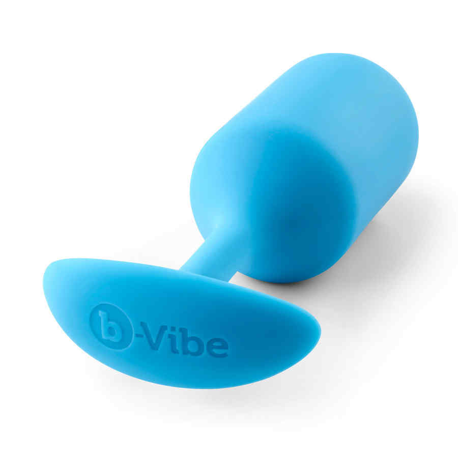 Náhled produktu B-Vibe - Snug Plug 3 - anální kolík, kachničkově modrá