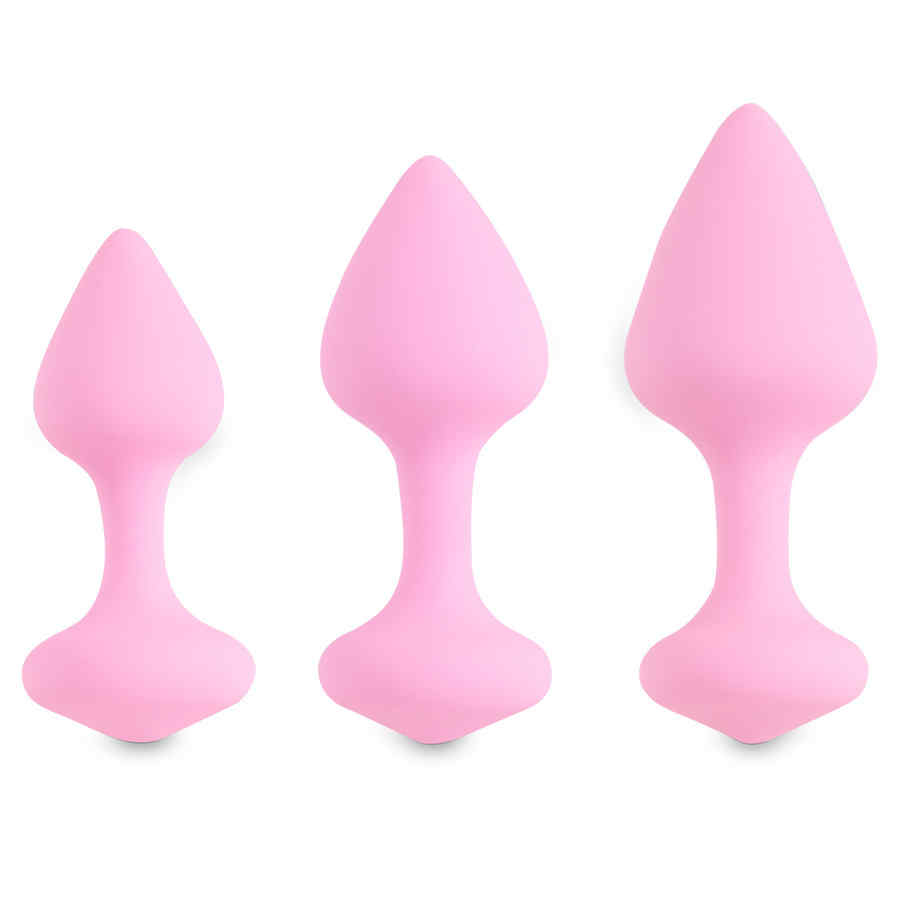 Náhled produktu Set análních kolíčků FeelzToys Bibi, růžová