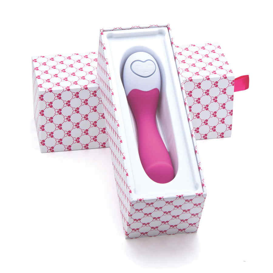 Náhled produktu Tvarovaný vibrátor na stimulaci bodu G Lovelife by OhMiBod Cuddle Mini G-Spot