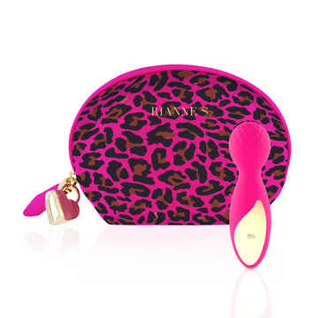 Náhled produktu Mini masážní hlavice Rianne S Essentials Lovely Leopard, růžová