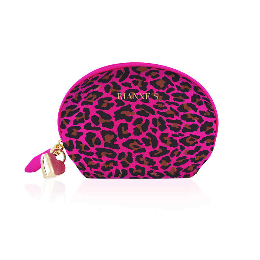 Náhled produktu Mini masážní hlavice Rianne S Essentials Lovely Leopard, růžová