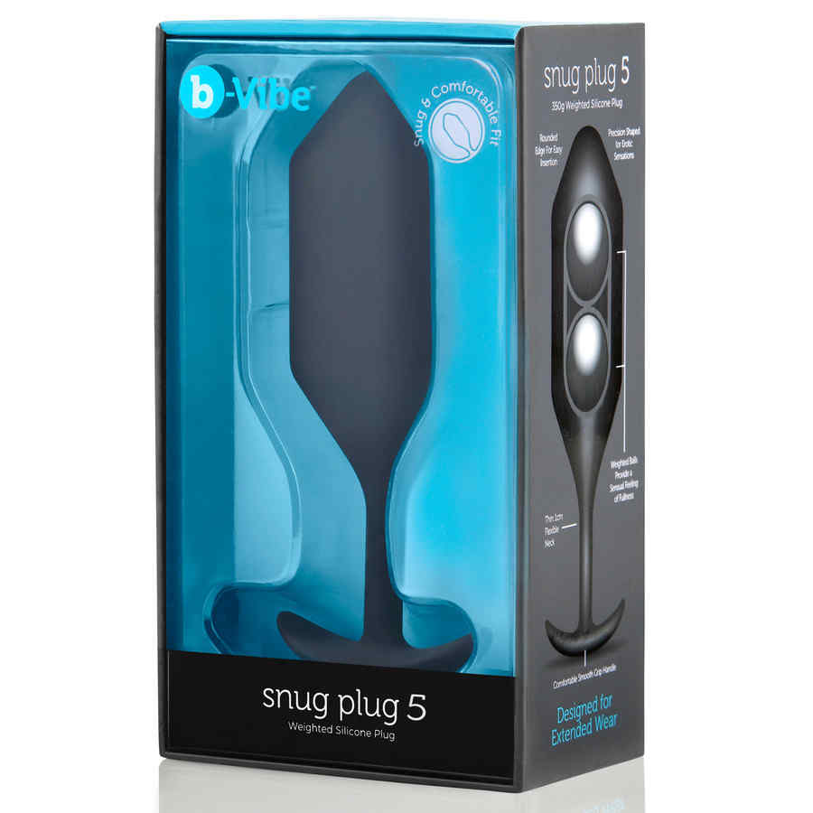 Náhled produktu Anální kolík B-Vibe Snug Plug 5, černá