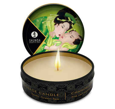 Náhled produktu Shunga - Zenitude masážní svíčka 30 ml, zelený čaj