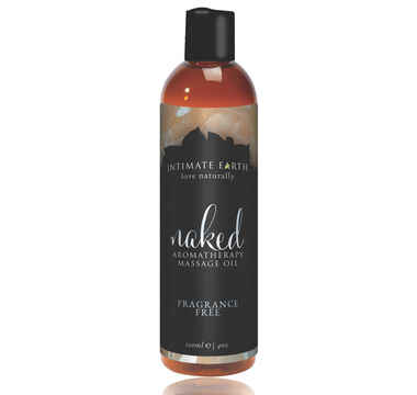 Náhled produktu Masážní olej Intimate Earth Naked, 120 ml, bez parfemace