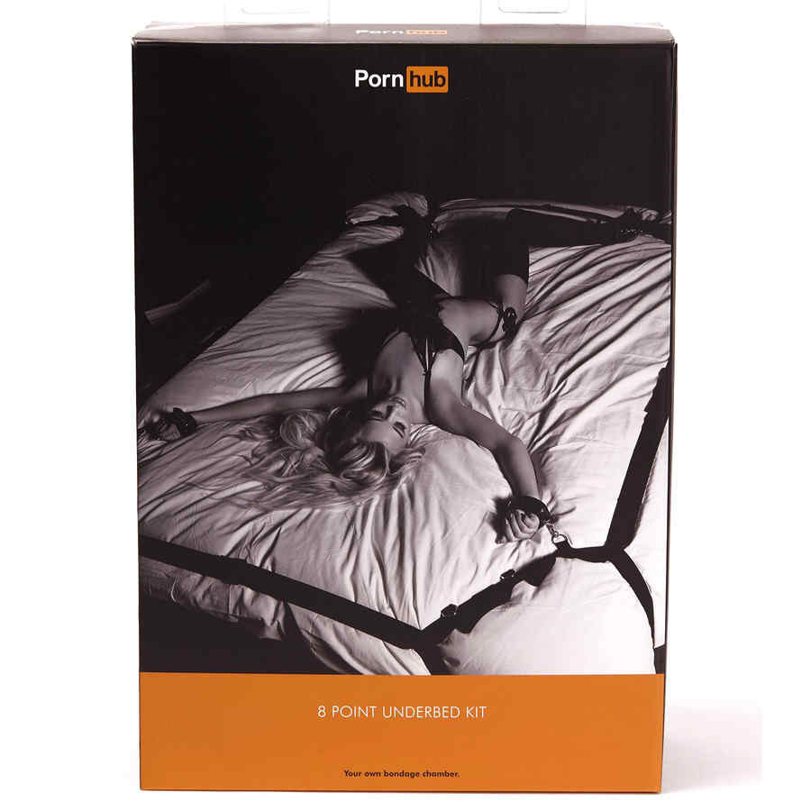 Náhled produktu Pouta na postel Pornhub 8 Point Underbed Kit