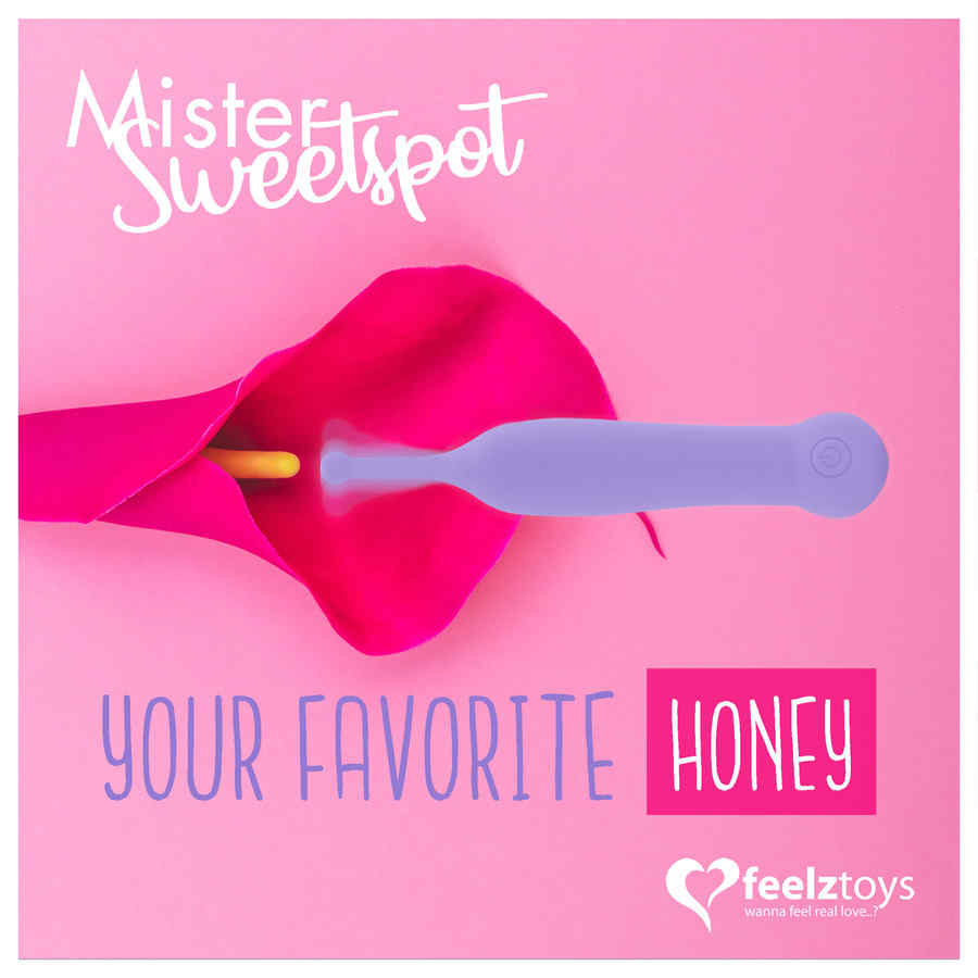 Náhled produktu Vibrátor na klitoris Feelztoys Mister Sweetspot, fialová