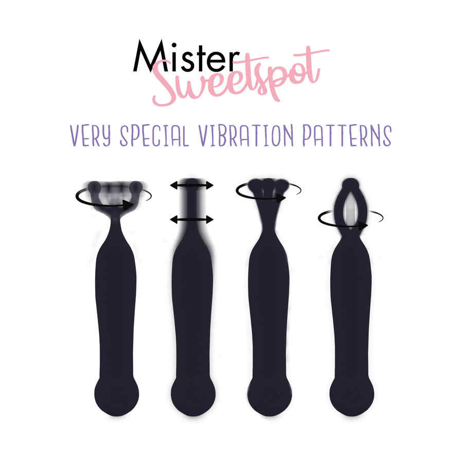 Náhled produktu Vibrátor na klitoris Feelztoys Mister Sweetspot, černá
