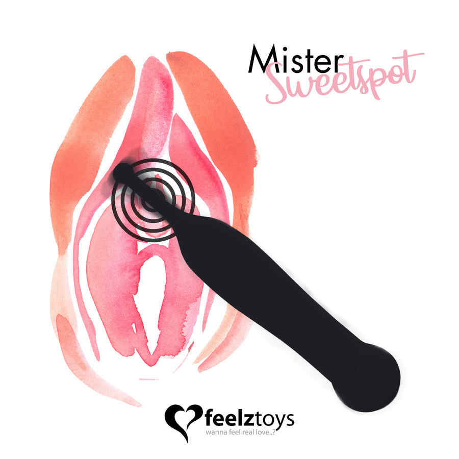 Náhled produktu Feelztoys - Mister Sweetspot - vibrátor na klitoris, černá