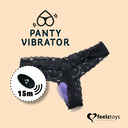 Alternativní náhled produktu Feelztoys - Panty Vibe - kalhotkový vibrátor na dálkové ovládání, černá
