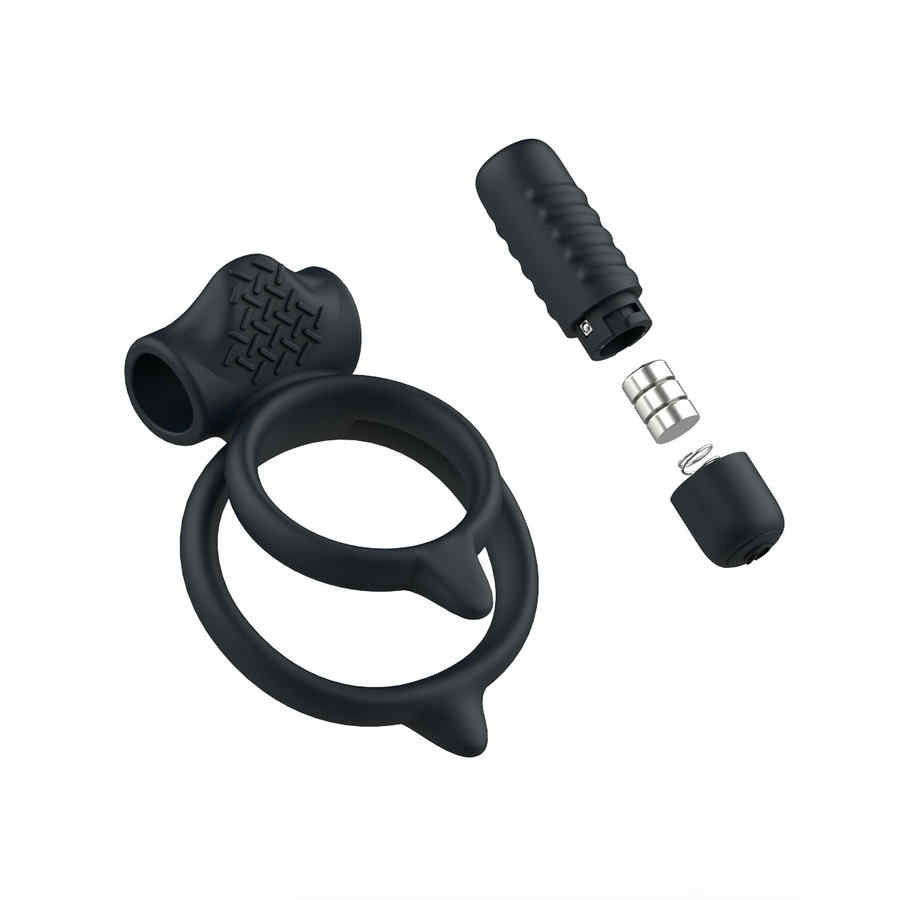 Náhled produktu Vibrační erekční kroužek B Swish – bcharmed Basic Plus vibrační erekční kroužek, černá bcharmed Basic Plus, černá