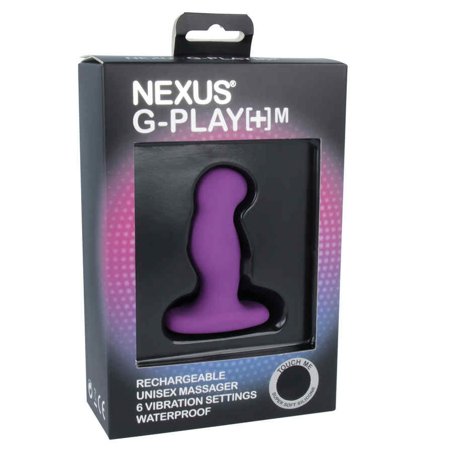 Náhled produktu Nexus - G-Play Plus - anální vibrační kolík vel. M - fialová