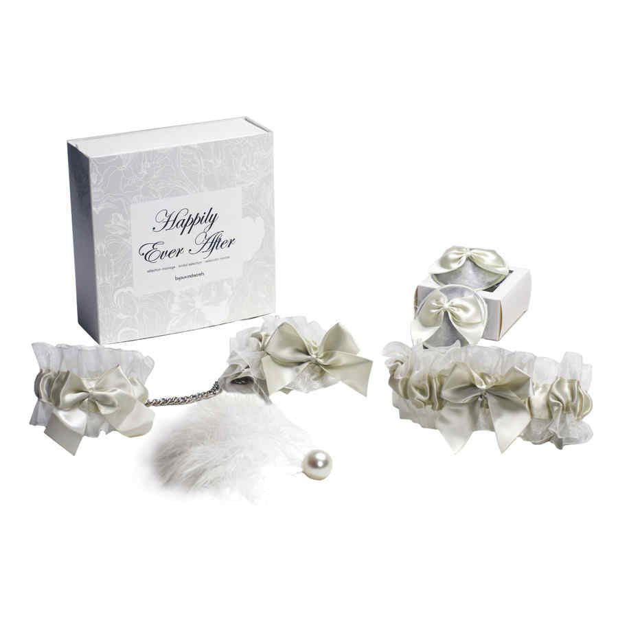 Náhled produktu Erotický set pro svatební noc Bijoux Indiscrets Happily Ever After Bridal, bílá