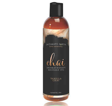 Náhled produktu Masážní olej Intimate Earth Chai, 120 ml