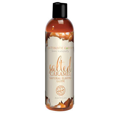 Náhled produktu Organický lubrikační gel s příchutí Intimate Earth Natural Flavors, slaný karamel, 60 ml