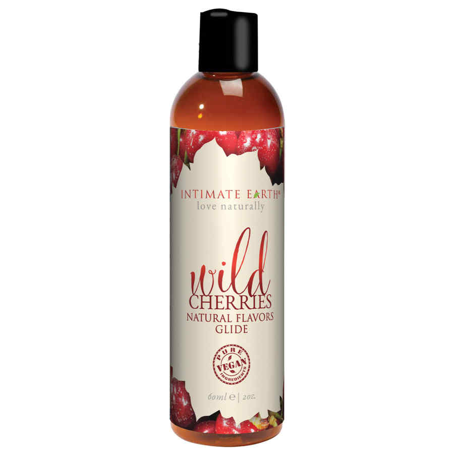 Náhled produktu Organický lubrikační gel s příchutí Intimate Earth Natural Flavors, třešeň, 60 ml