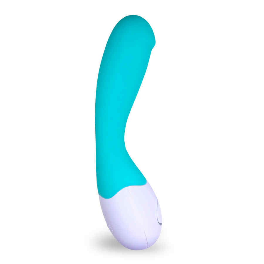 Náhled produktu Vibrátor na bod G Lovelife by OhMiBod Cuddle, tyrkysová