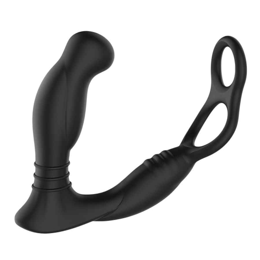 Hlavní náhled produktu Nexus - Simul8 - anální vibrátor s škrtícími kroužky pro penis a varlata