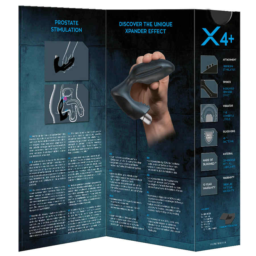 Náhled produktu Rozevírající vibrační anální kolík Joydivision XPANDER X4+, vel. S