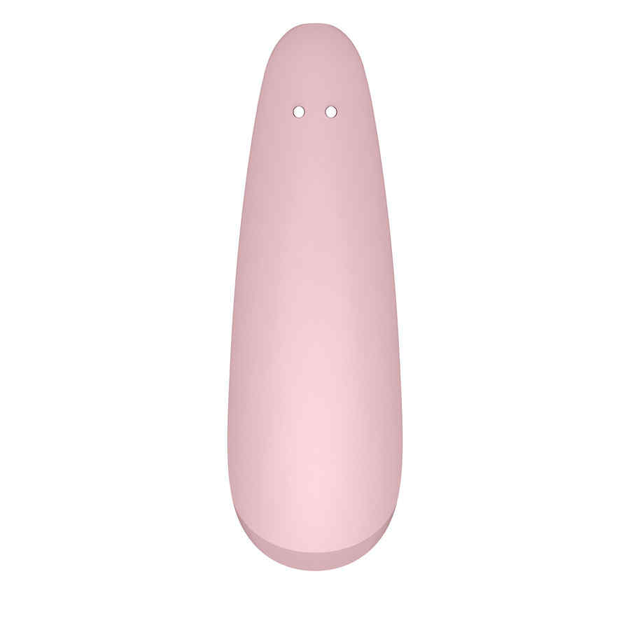 Náhled produktu Stimulátor klitorisu s mobilní aplikací Satisfyer Curvy 2+, růžová
